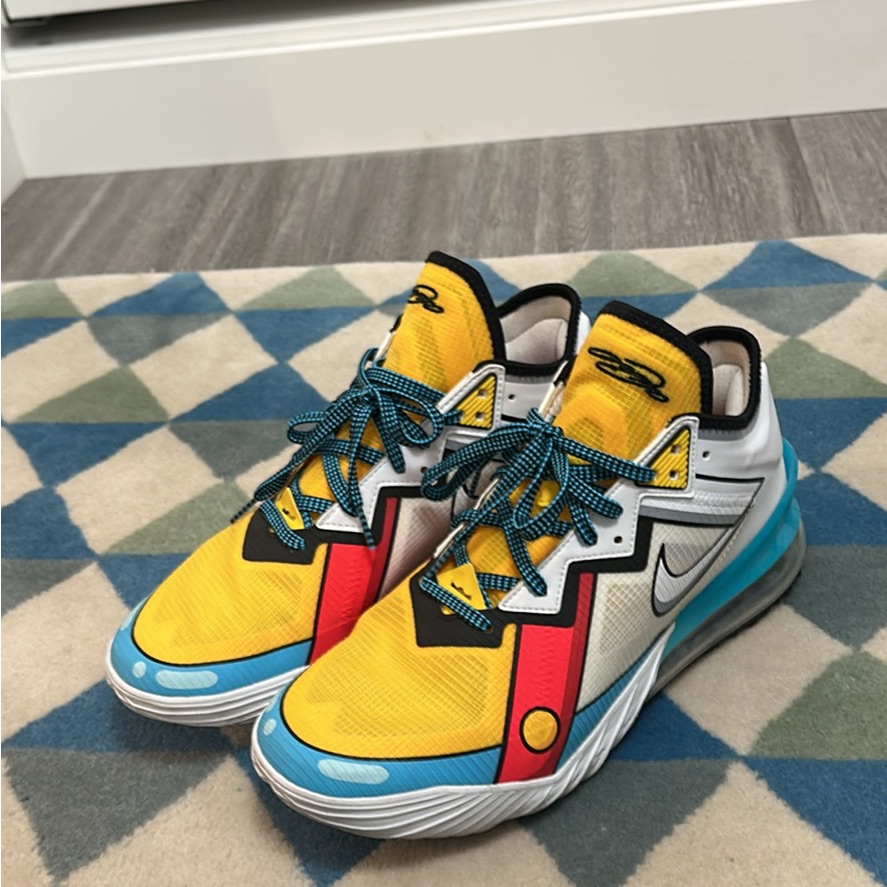 Authentic Lebron James Nike 18 Lows - Stewie Griffins